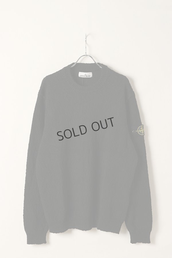 画像1: STONE ISLAND ストーンアイランド 562B1 クルーネックニット{-BDS} (1)