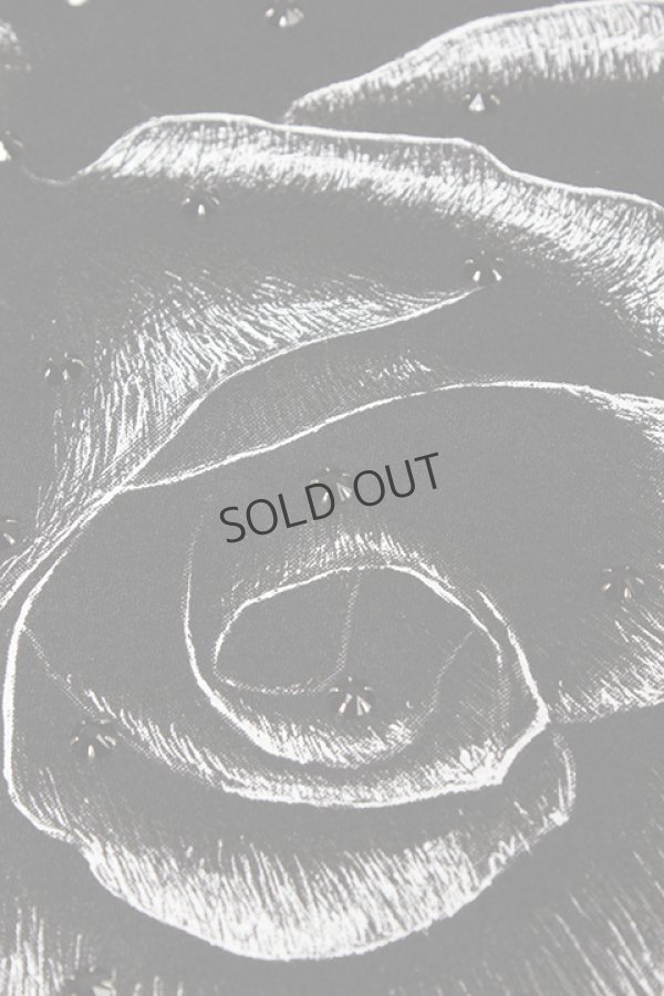 画像4: {SOLD}DOMREBEL ドムレーベル SKULL T-SHIRT ブラックスワロフスキー/カスタムモデル{-AHS} (4)