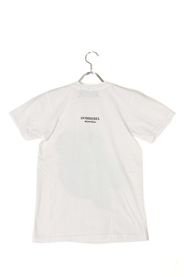 画像2: 【 50%OFF セール21,780円→10,890円】 DOMREBEL ドムレーベル SKULL T-SHIRT ブラックスワロフスキー/カスタムモデル{-AHS} (2)