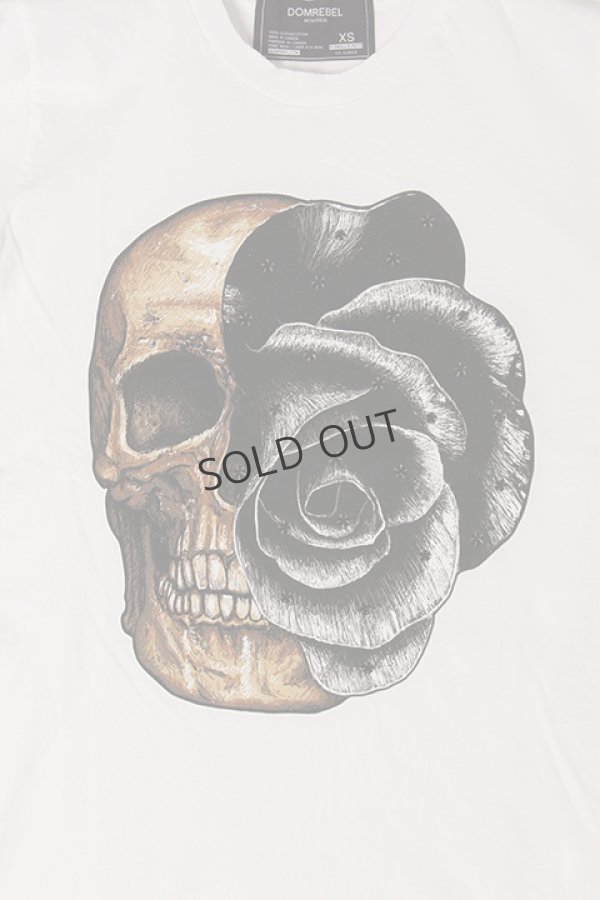 画像3: {SOLD}DOMREBEL ドムレーベル SKULL T-SHIRT ブラックスワロフスキー/カスタムモデル{-AHS} (3)