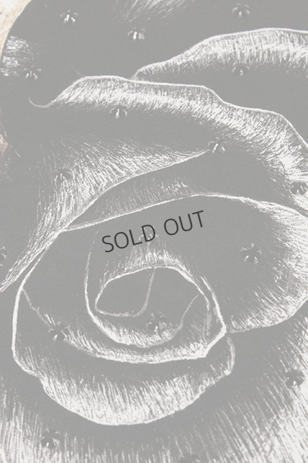 画像4: {SOLD}DOMREBEL ドムレーベル SKULL T-SHIRT ブラックスワロフスキー/カスタムモデル{-AHS} (4)