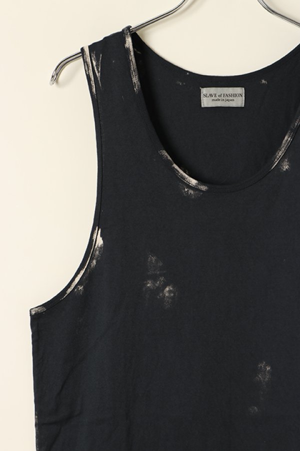 画像2: 【 30%OFF セール11,000円→7,700円】 SLAVE OF FASHION スレイブオブファッション SLAVE TANK{-BBA} (2)