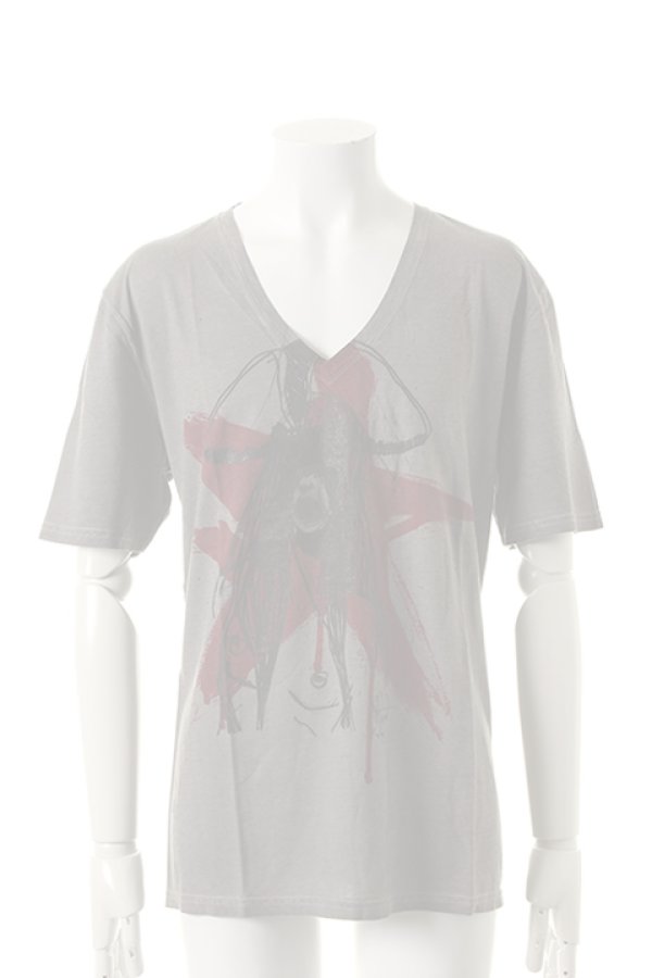 画像1:  {SOLD} superfine スーパーファイン V/N RED START T-SHIRT{-} (1)