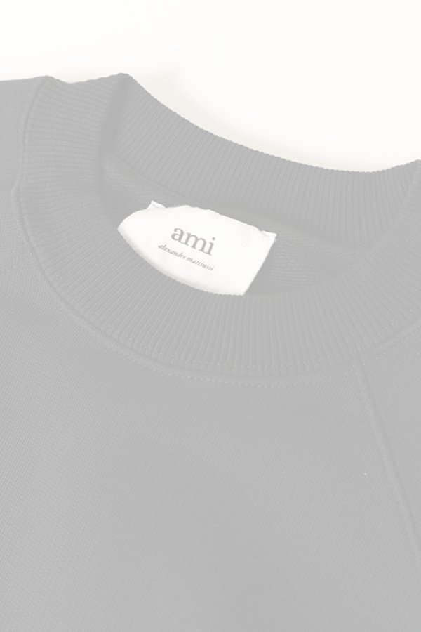 画像2:   AMI PARIS アミ パリス AMI MENS SWEAT {-BCS}  :SPEUSW022-BLK  (2)