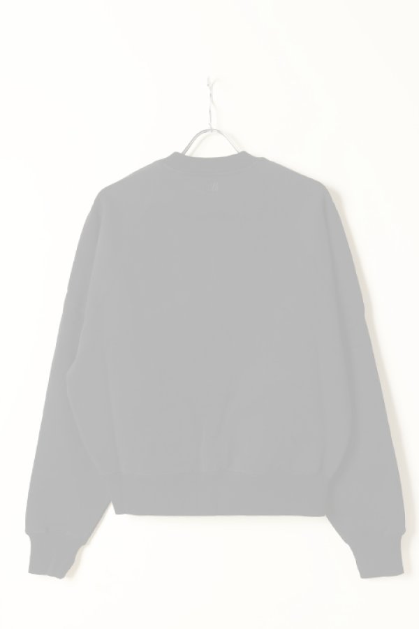 画像4:   AMI PARIS アミ パリス AMI MENS SWEAT {-BCS}  :SPEUSW022-BLK  (4)