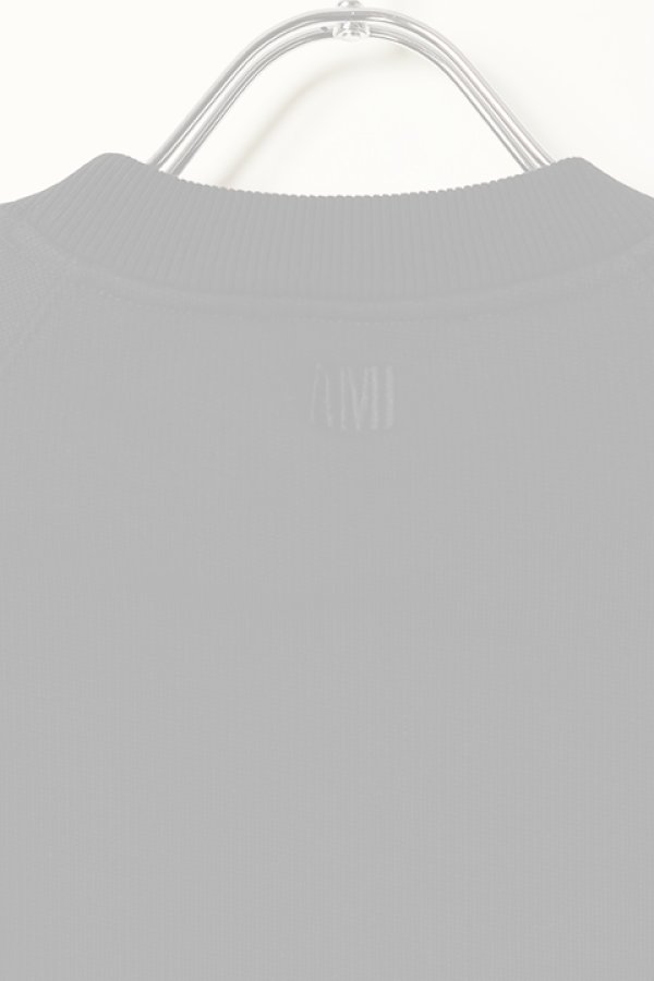 画像5:   AMI PARIS アミ パリス AMI MENS SWEAT {-BCS}  :SPEUSW022-BLK  (5)