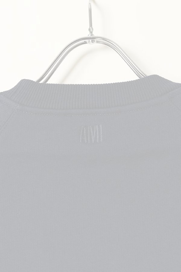 画像5:   AMI PARIS アミ パリス AMI MENS SWEAT {-BCS}  :SPEUSW022-NVY  (5)