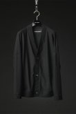 画像3: {SOLD}1piu1uguale3 ウノピゥウノウグァーレトレ 113 SPORT RIB MESH CARDIGAN{-BES} (3)