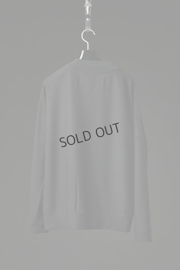 画像4: {SOLD}1piu1uguale3 ウノピゥウノウグァーレトレ 113 SPORT RIB MESH CARDIGAN{-BES} (4)