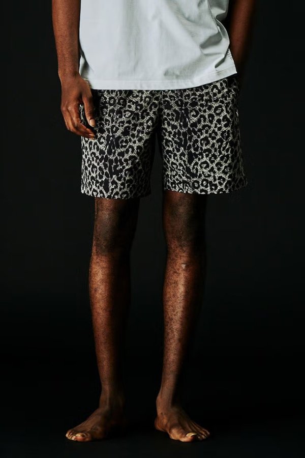 画像1: 1piu1uguale3 ウノピゥウノウグァーレトレ CRUISE AIR LEOPARD SHORTS{-BFS} (1)