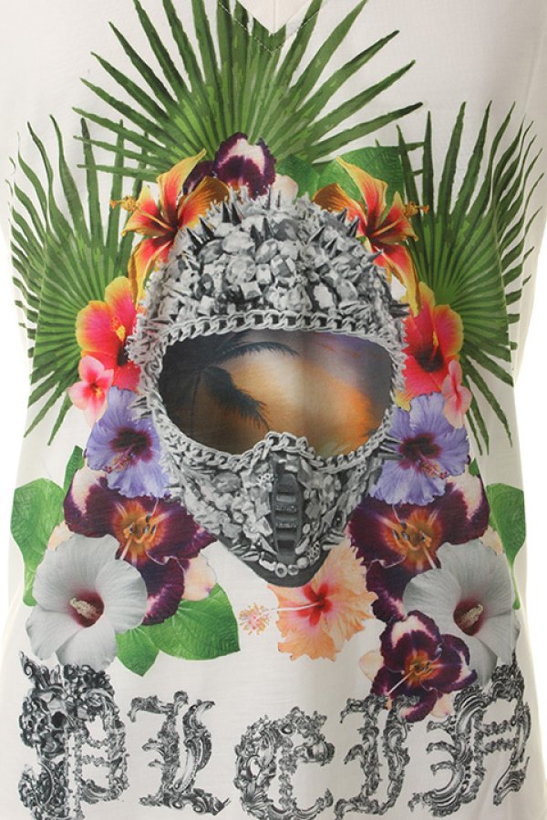 画像4: 【 50%OFF セール45,571円→22,785円】 PHILIPP PLEIN HOMME フィリッププレインオム v-neck “paradice”{-ACS} (4)