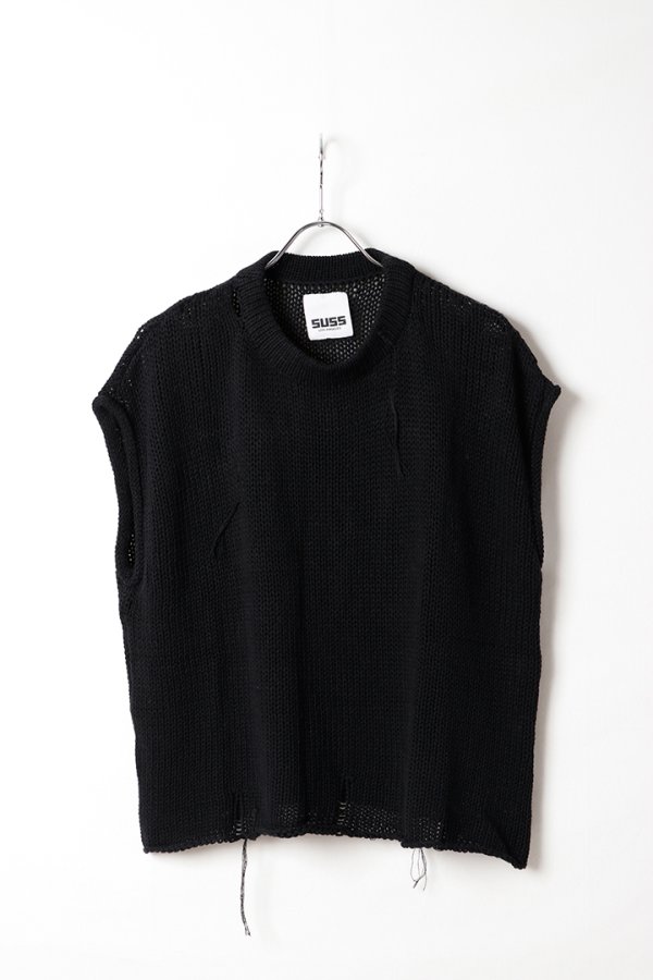 画像1: SUSS スス THE INTARSIA MUSCLE TEE SOLID{-BFS} (1)