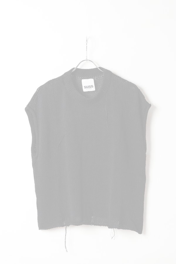 画像1:   SUSS スス THE INTARSIA MUSCLE TEE SOLID{-BFS} (1)