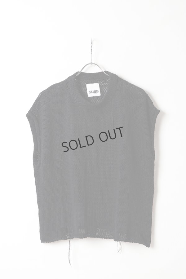 画像1: {SOLD}SUSS スス THE INTARSIA MUSCLE TEE SOLID{-BFS} (1)
