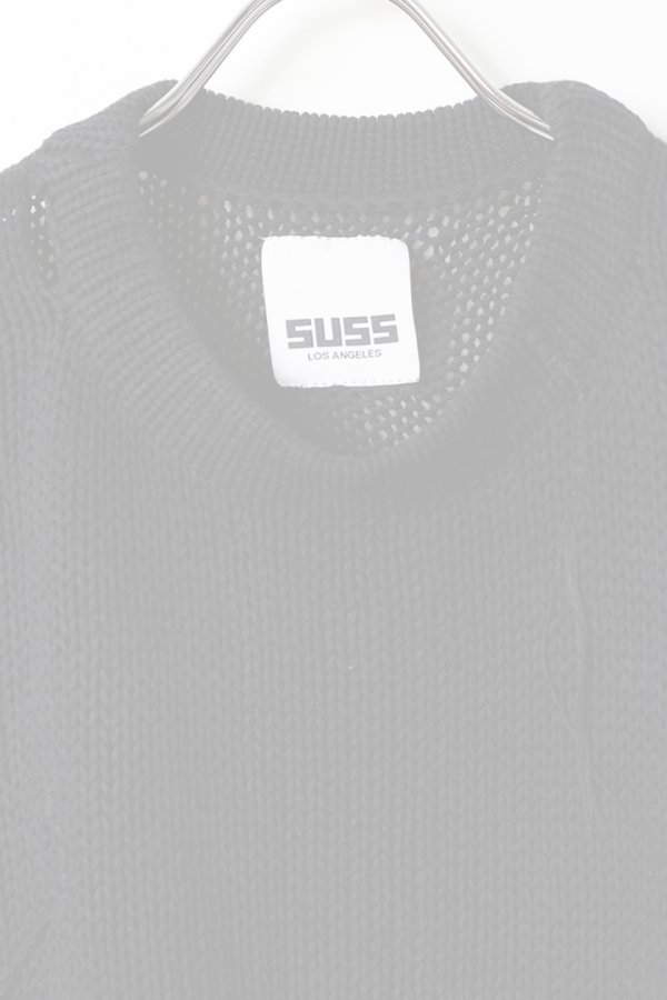 画像2:   SUSS スス THE INTARSIA MUSCLE TEE SOLID{-BFS} (2)
