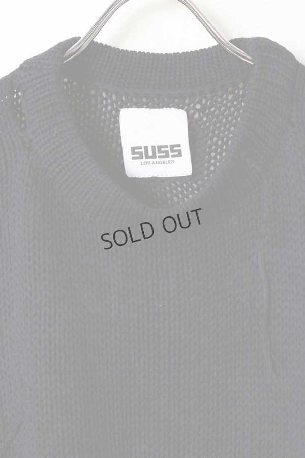 画像2: {SOLD}SUSS スス THE INTARSIA MUSCLE TEE SOLID{-BFS} (2)