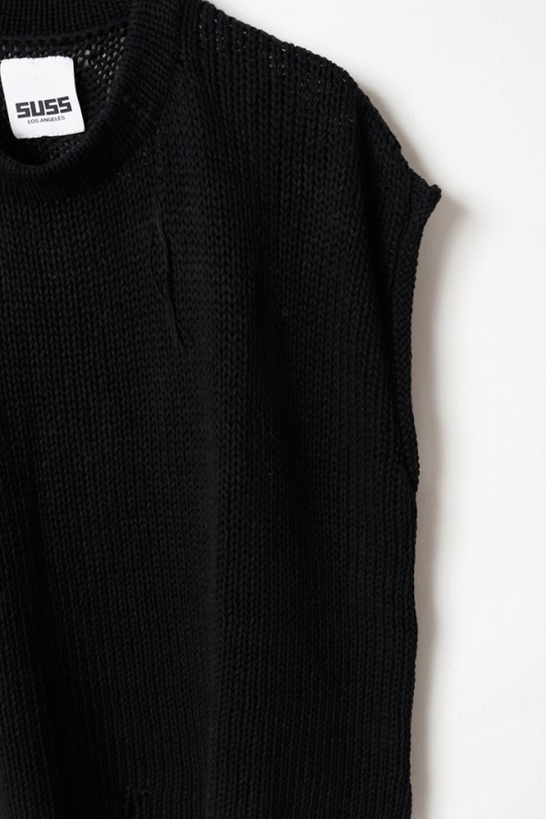 画像3: SUSS スス THE INTARSIA MUSCLE TEE SOLID{-BFS} (3)