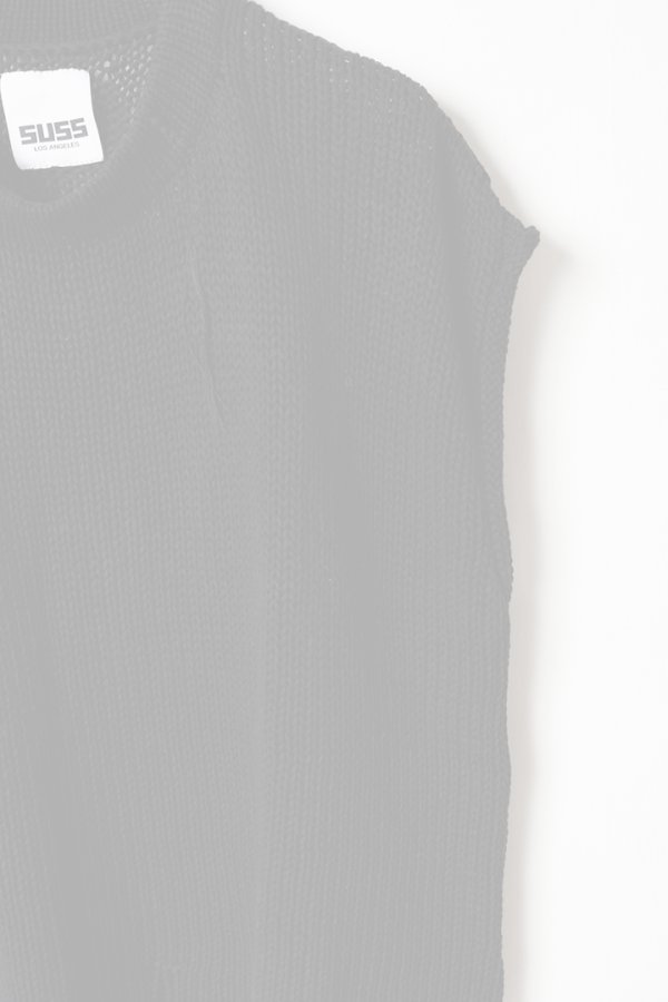 画像3:   SUSS スス THE INTARSIA MUSCLE TEE SOLID{-BFS} (3)