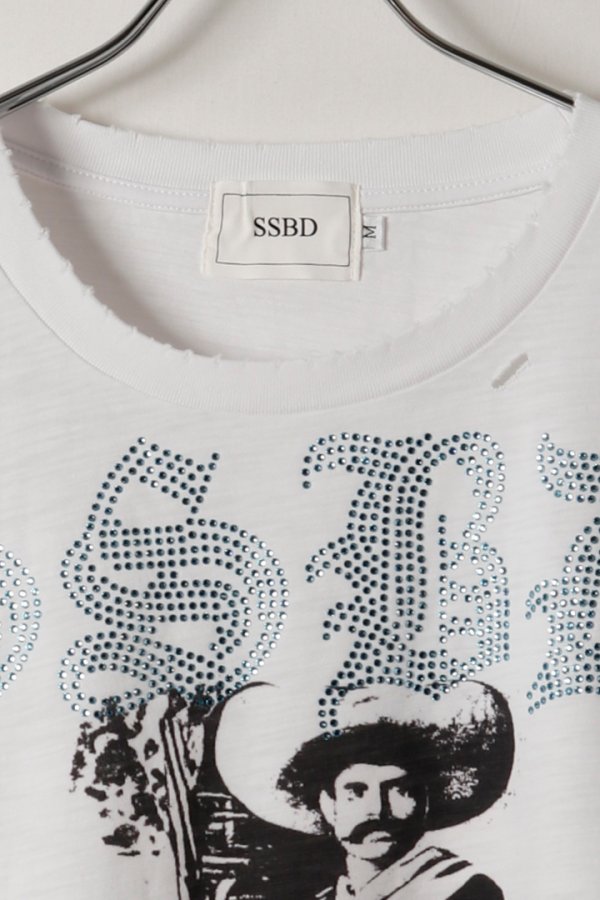 画像2: SSBD Rhinestone Patron Tee{-BFA} (2)