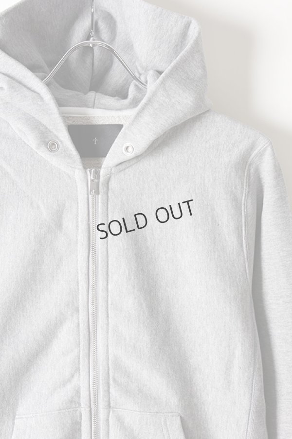画像3: {SOLD}T' ティー Sweat Zip Parka Long Sleeve BASIC{-AIS} (3)