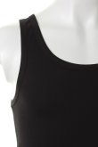 画像4: T' ティー 【underbar Limited】"GIZA45"Egyptian Organic Cotton Tank top No Sleeve BASIC（H318）{T01-UNDERBAR-BLACK-AHS} (4)