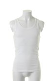 画像1: T' ティー 【underbar Limited】"GIZA45"Egyptian Organic Cotton Tank top No Sleeve BASIC（H318）{T01-UNDERBAR-WHITE-AHS} (1)