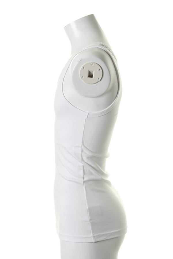 画像3: T' ティー 【underbar Limited】"GIZA45"Egyptian Organic Cotton Tank top No Sleeve BASIC（H318）{T01-UNDERBAR-WHITE-AHS} (3)