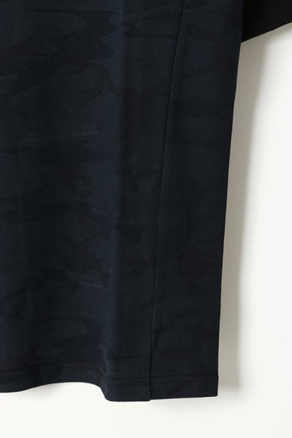 画像4: 【 20%OFF セール17,600円→14,080円】 AKM エイケイエム ORIGINAL 40/2 KANOKO 【CAMO】 V-NECK T{-AFS} (4)