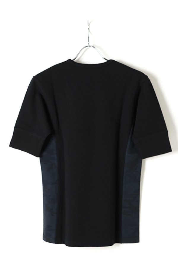 画像5: 【 20%OFF セール17,600円→14,080円】 AKM エイケイエム ORIGINAL 40/2 KANOKO 【CONBI】 V-NECK T{-AFS} (5)