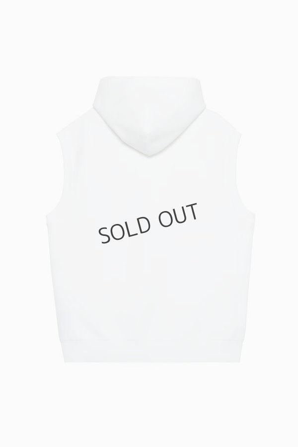 画像2: {SOLD}TFW49 ティーエフダブリューフォーティーナイン KNIT HOODIE VEST{-BFS} (2)