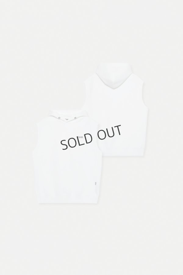 画像3: {SOLD}TFW49 ティーエフダブリューフォーティーナイン KNIT HOODIE VEST{-BFS} (3)