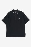 画像1: 【24SS新作】TFW49 ティーエフダブリューフォーティーナイン RELAX COLLAR LESS HALF ZIP POLO{-BDS} (1)