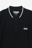 画像3: 【24SS新作】TFW49 ティーエフダブリューフォーティーナイン RELAX COLLAR LESS HALF ZIP POLO{-BDS} (3)