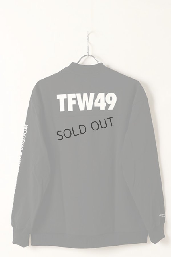 画像5: {SOLD}TFW49 ティーエフダブリューフォーティーナイン THICK COLLAR CREW NECK PRINT LONG T{-BDS} (5)