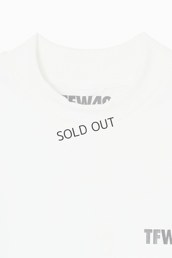 画像3: {SOLD}TFW49 ティーエフダブリューフォーティーナイン HALF MOCKNECK TEE{-BDA} (3)