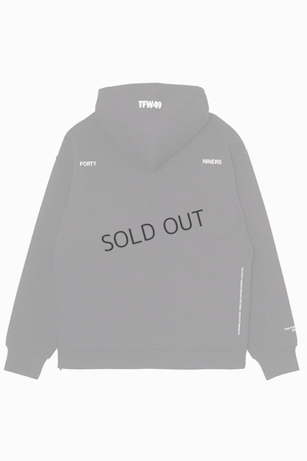 画像2: {SOLD}TFW49 ティーエフダブリューフォーティーナイン CARDBOARD MATERIAL HOODIE{-BDA} (2)