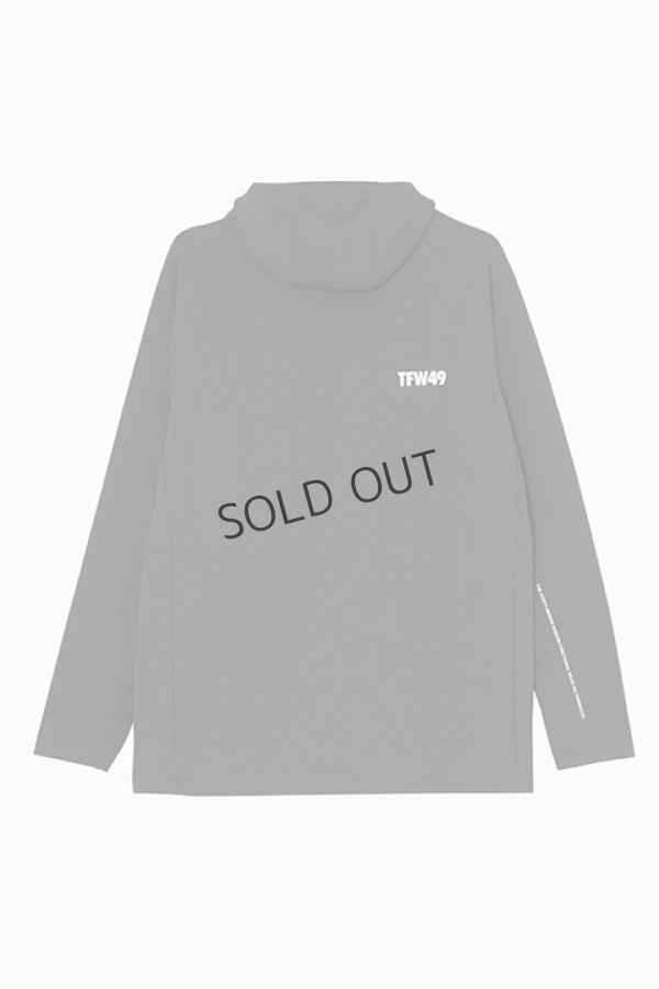 画像2: {SOLD}TFW49 ティーエフダブリューフォーティーナイン LS BRUSHED HOODIE{-BDA} (2)
