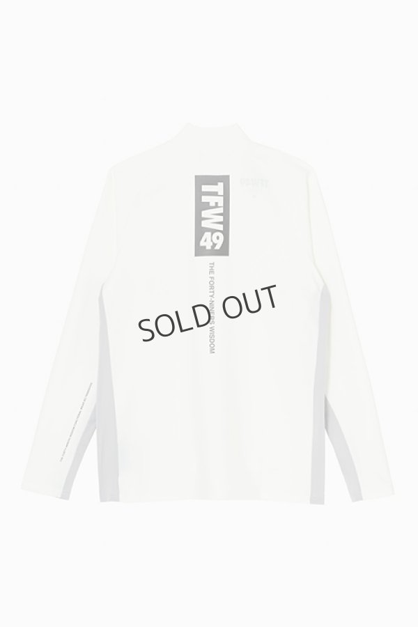 画像2: TFW49 ティーエフダブリューフォーティーナイン SIDE MESH MOCKNECK LONG SLEEVE{-BDA} (2)