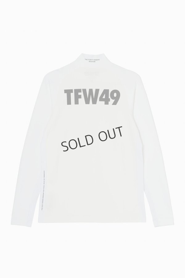 画像2: {SOLD}TFW49 ティーエフダブリューフォーティーナイン WARM MOCKNECK L/S T{-BDA} (2)