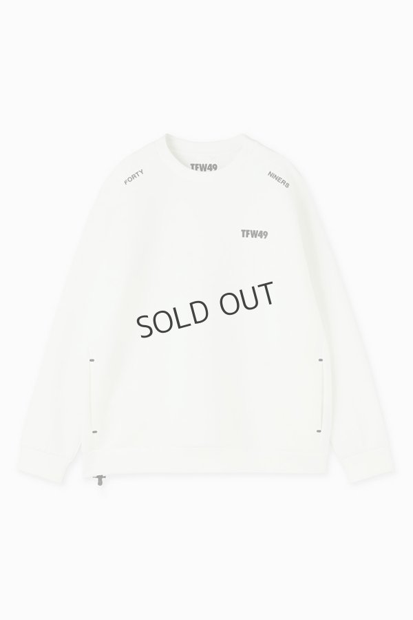画像1: {SOLD}TFW49 ティーエフダブリューフォーティーナイン CARDBOAD MATELIAL CREW NECK{-BES} (1)