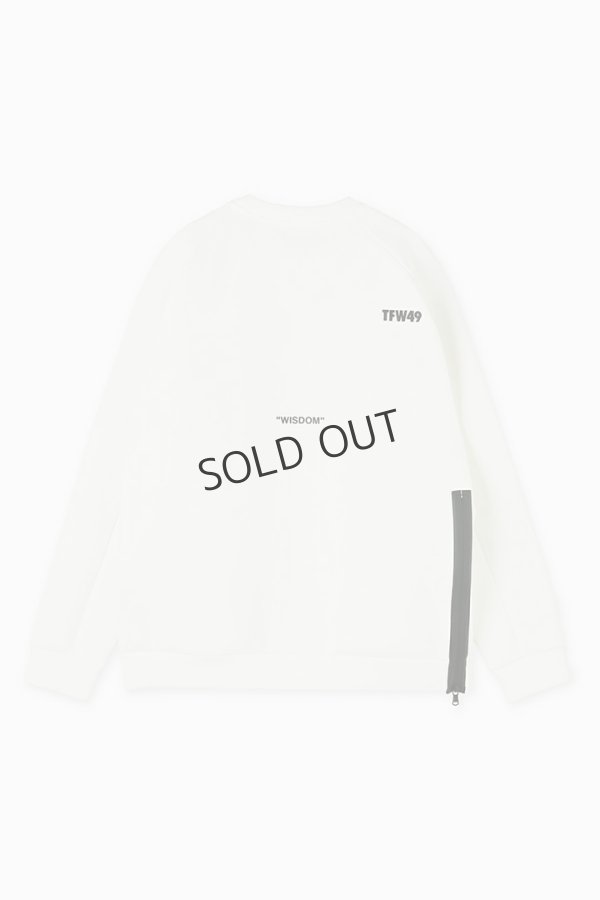 画像2: {SOLD}TFW49 ティーエフダブリューフォーティーナイン CARDBOAD MATELIAL CREW NECK{-BES} (2)