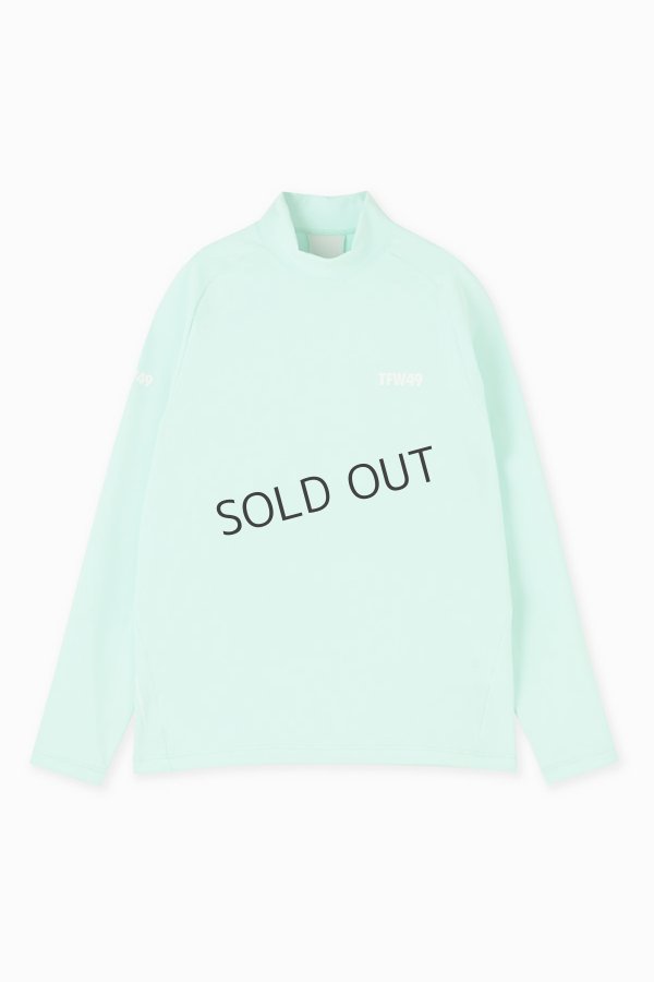 画像1: TFW49 ティーエフダブリューフォーティーナイン SIDE MESH LONG SLEEVE MOCKNECK{-BES} (1)