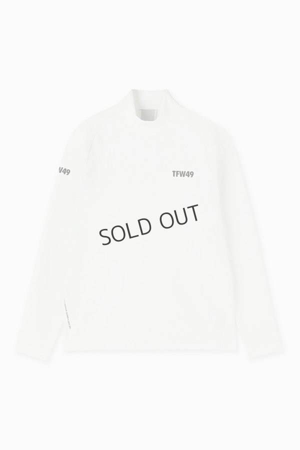 画像1: TFW49 ティーエフダブリューフォーティーナイン SIDE MESH LONG SLEEVE MOCKNECK{-BES} (1)