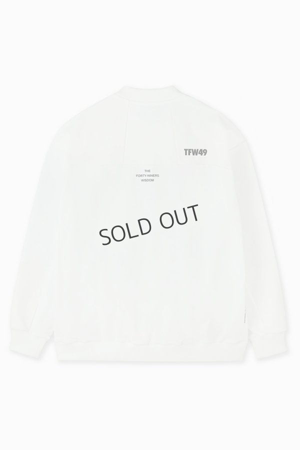 画像2: {SOLD}TFW49 ティーエフダブリューフォーティーナイン L/S THICK COLLAR CREW NECK SHIRT{-BES} (2)