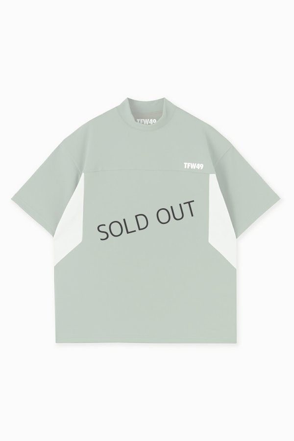 画像1: {SOLD}TFW49 ティーエフダブリューフォーティーナイン MOCKNECK T SHIRT{-BES} (1)