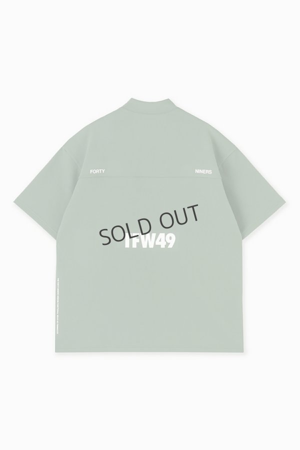 画像2: {SOLD}TFW49 ティーエフダブリューフォーティーナイン MOCKNECK T SHIRT{-BES} (2)