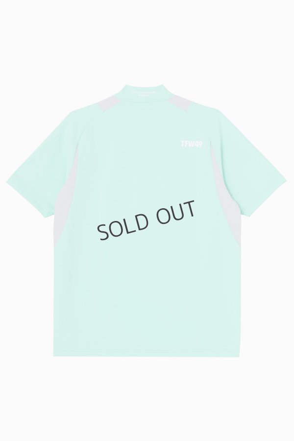 画像2: {SOLD}TFW49 ティーエフダブリューフォーティーナイン SIDE MESH SHORT SLEEVE T{-BES} (2)