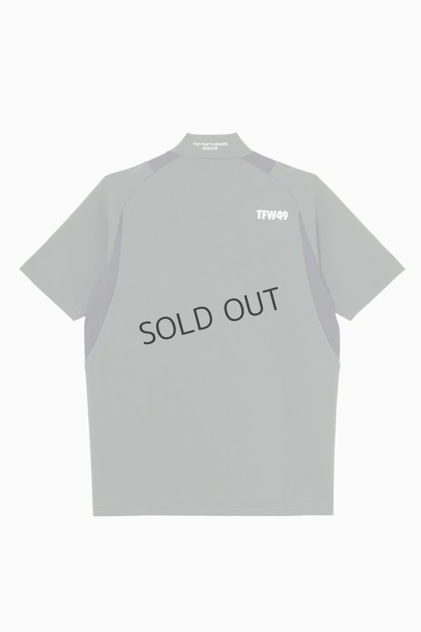 画像2: {SOLD}TFW49 ティーエフダブリューフォーティーナイン SIDE MESH SHORT SLEEVE T{-BES} (2)