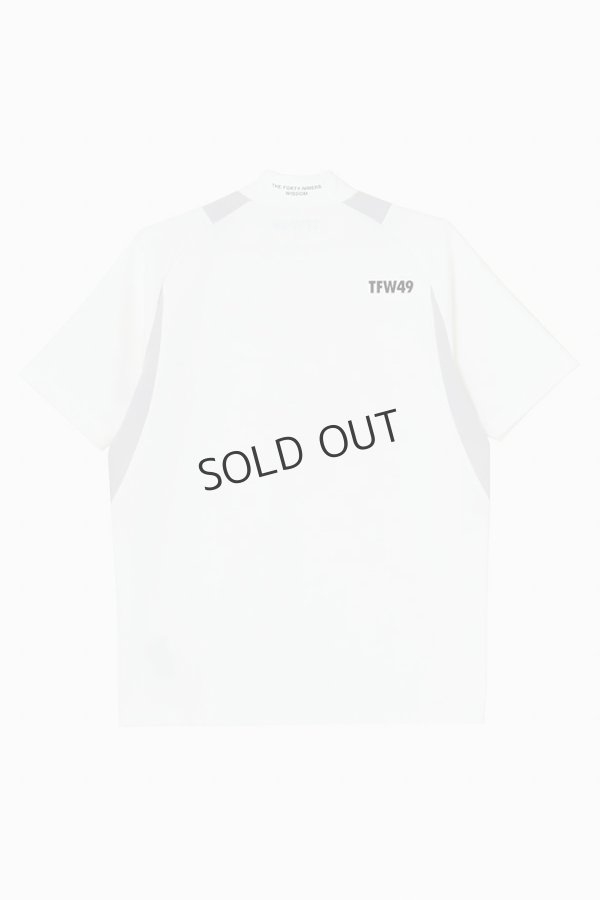 画像2: {SOLD}TFW49 ティーエフダブリューフォーティーナイン SIDE MESH SHORT SLEEVE T{-BES} (2)
