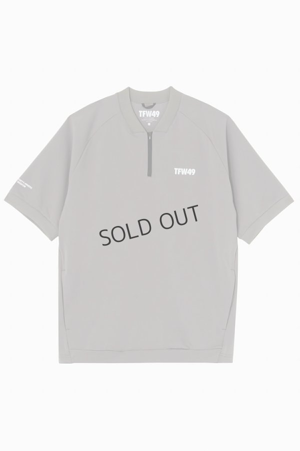 画像1: {SOLD}TFW49 ティーエフダブリューフォーティーナイン HALF ZIP SWEAT S/S CREW{-BES} (1)